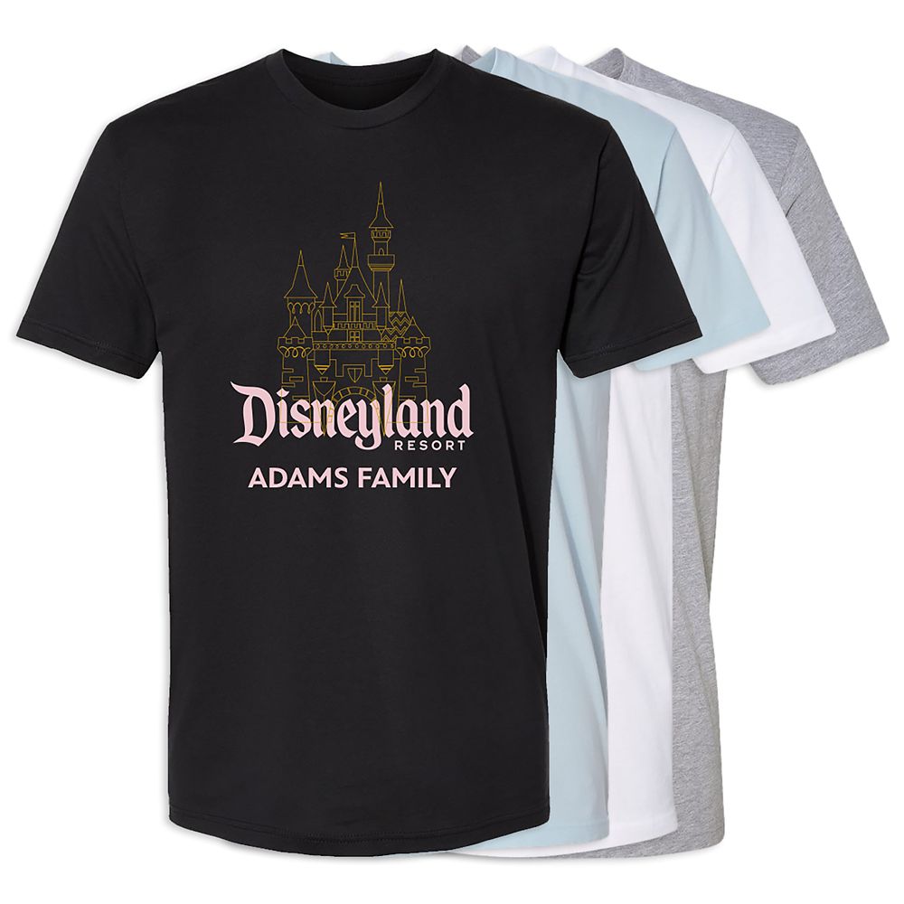 Adults Sleeping Beauty Castle Disneyland T-Shirt  Customized