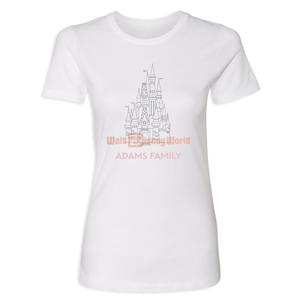 Women's Cinderella Castle Walt Disney World T-Shirt - Customized