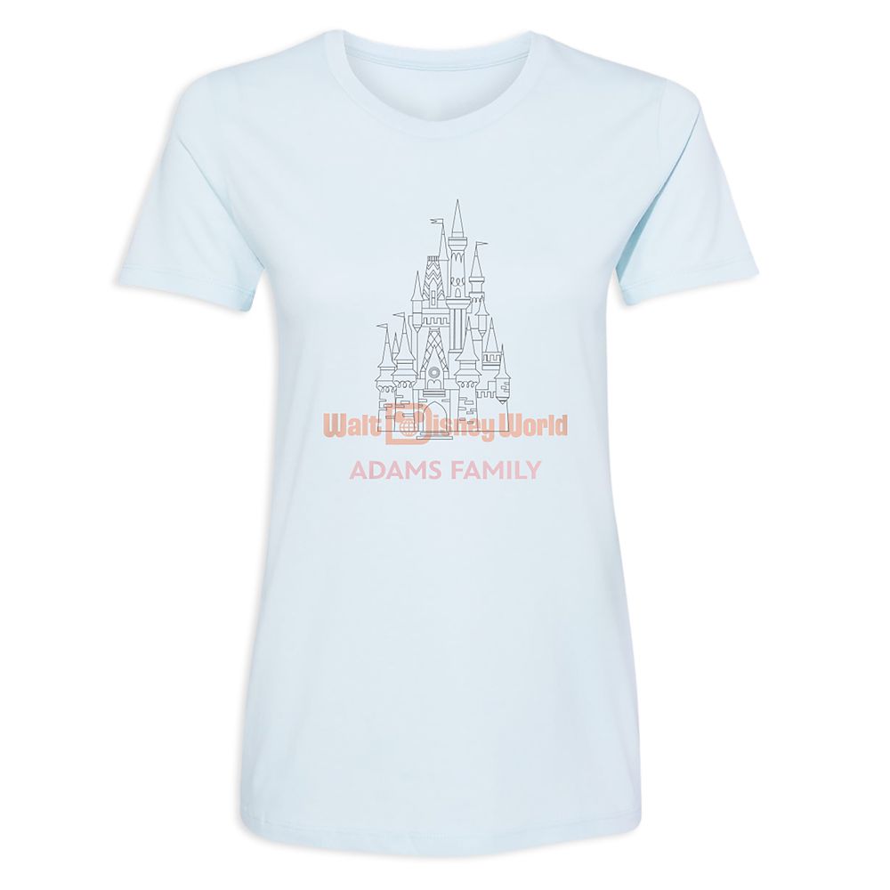 Women's Cinderella Castle Walt Disney World T-Shirt - Customized