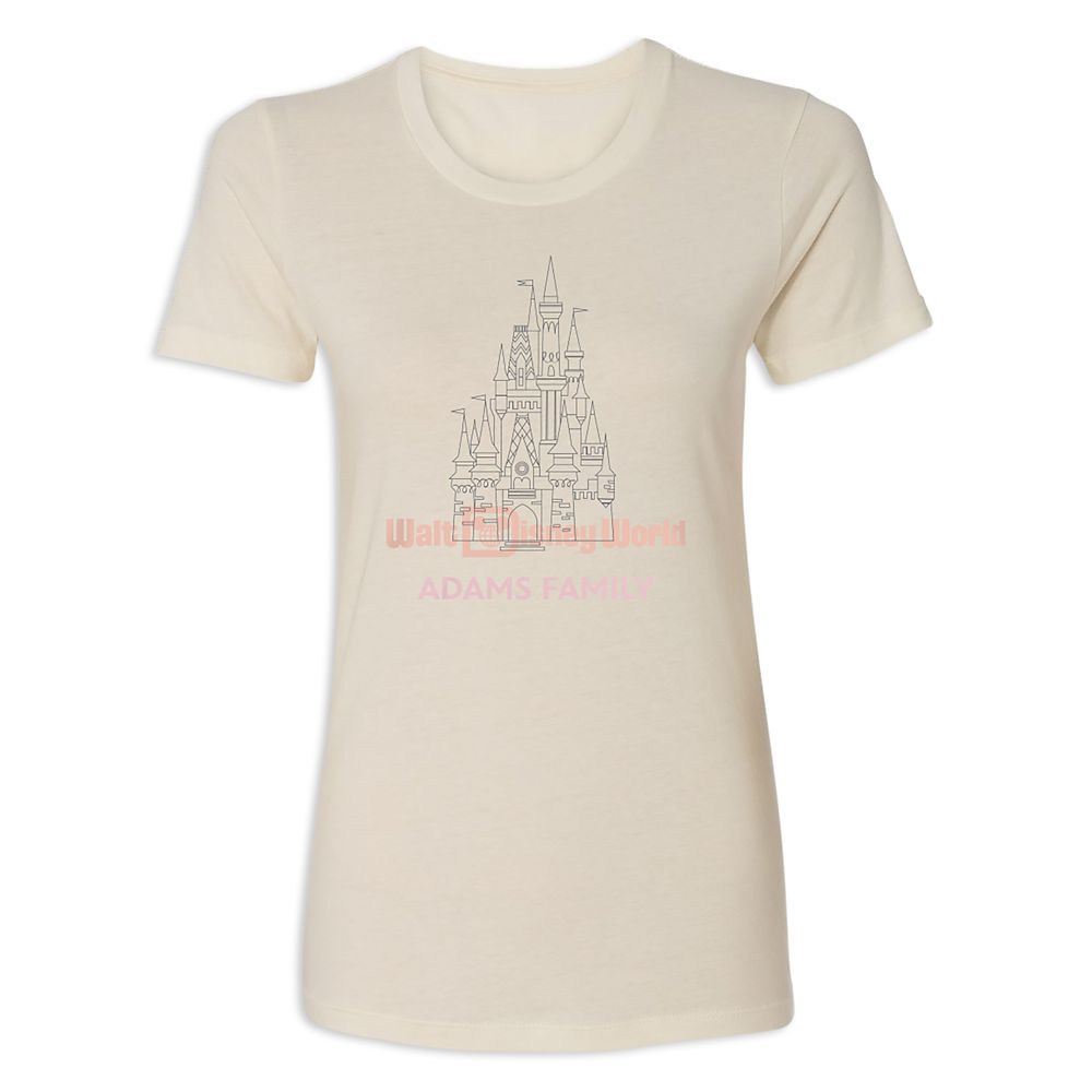 Women's Cinderella Castle Walt Disney World T-Shirt - Customized