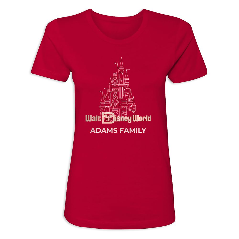 Women's Cinderella Castle Walt Disney World T-Shirt - Customized