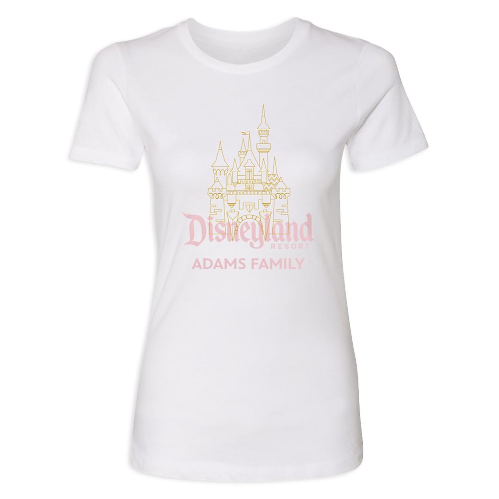 Women's Sleeping Beauty Castle Disneyland T-Shirt - Customized
