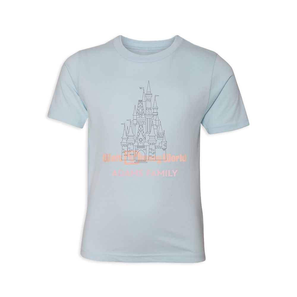 Kids' Cinderella Castle Walt Disney World T-Shirt - Customized