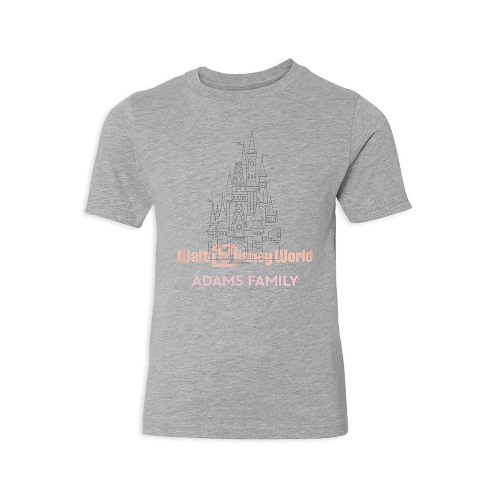 Kids' Cinderella Castle Walt Disney World T-Shirt - Customized