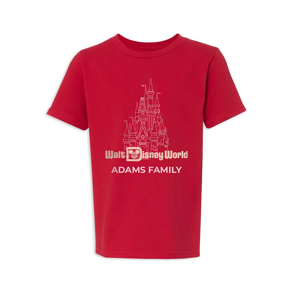 Kids' Cinderella Castle Walt Disney World T-Shirt - Customized