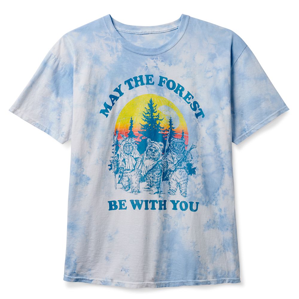 Ewok ''May the Forest Be With You'' T-Shirt for Adults &ndash; Star Wars