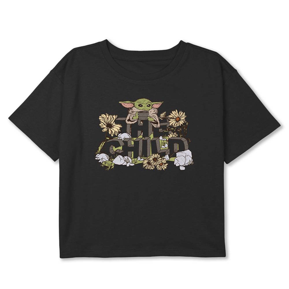 Grogu Flower Child T-Shirt for Kids  Star Wars: The Mandalorian Official shopDisney
