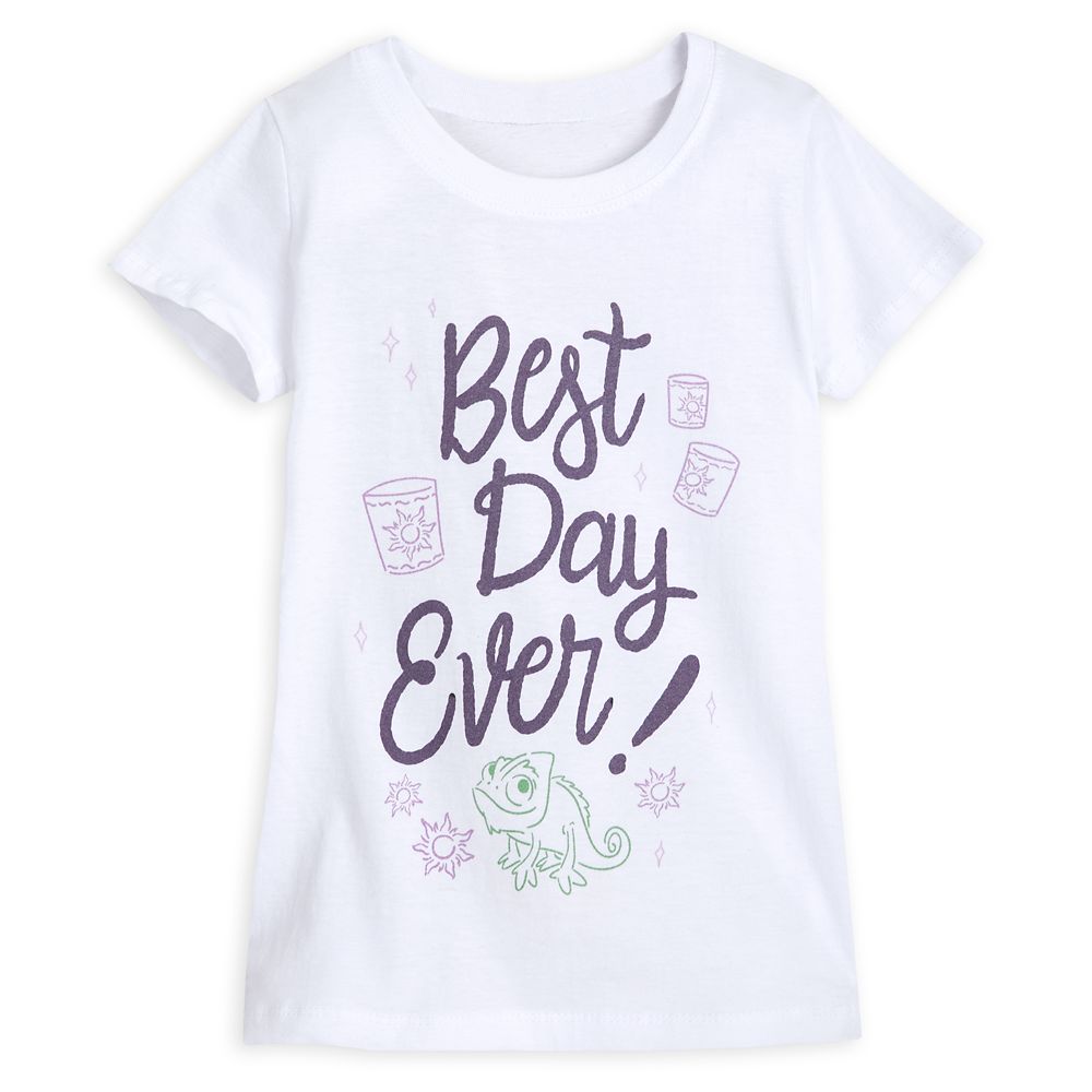 Pascal Best Day Ever! T-Shirt for Girls  Tangled Official shopDisney