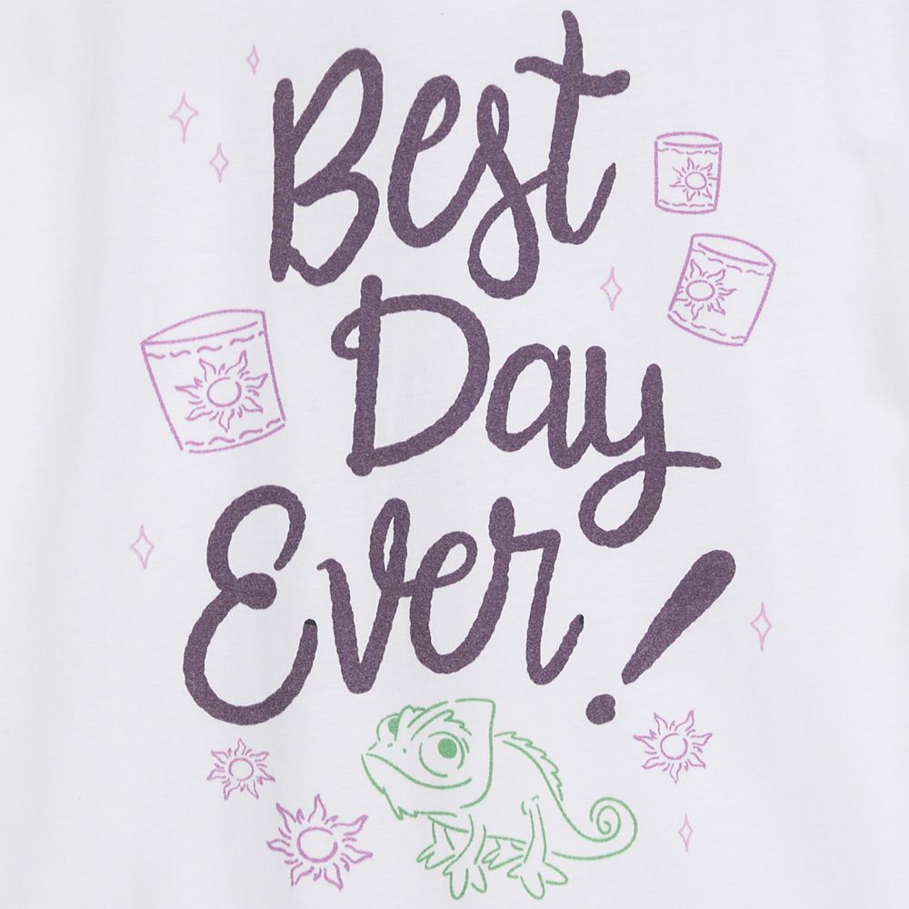 Pascal ''Best Day Ever!'' T-Shirt for Girls &ndash; Tangled