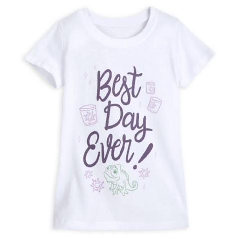 Детские футболки Disney Pascal ''Best Day Ever!'' T-Shirt for Girls – Tangled
