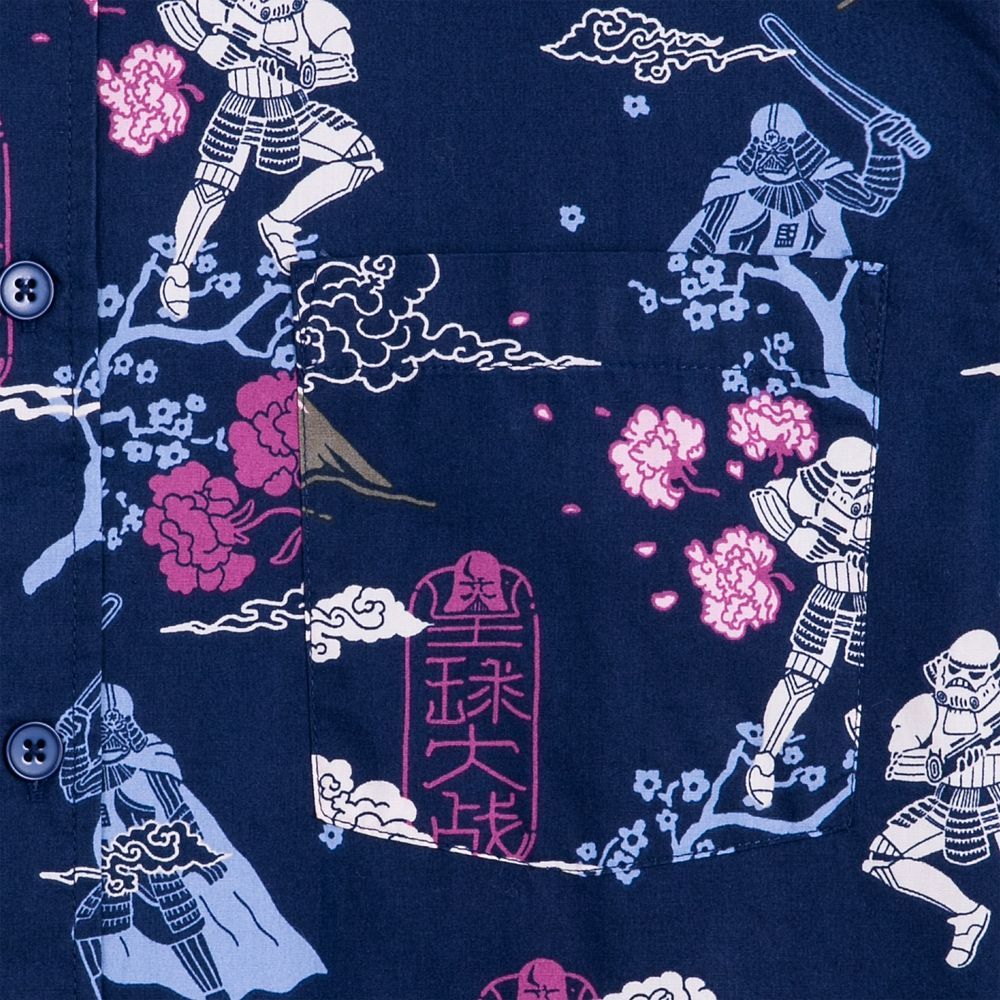 Darth Vader and Stormtroopers as Samurai Woven Shirt for Adults &ndash; Star Wars