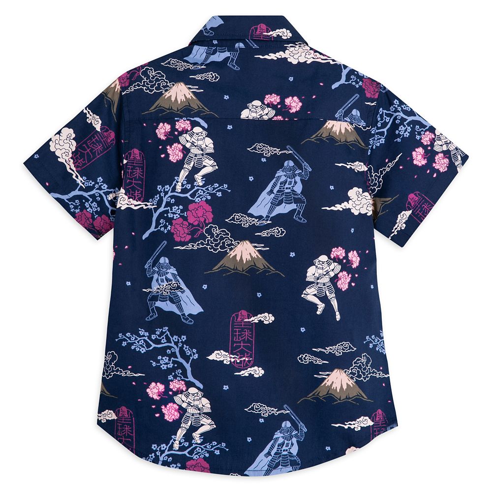 Darth Vader and Stormtroopers as Samurai Woven Shirt for Kids &ndash; Star Wars