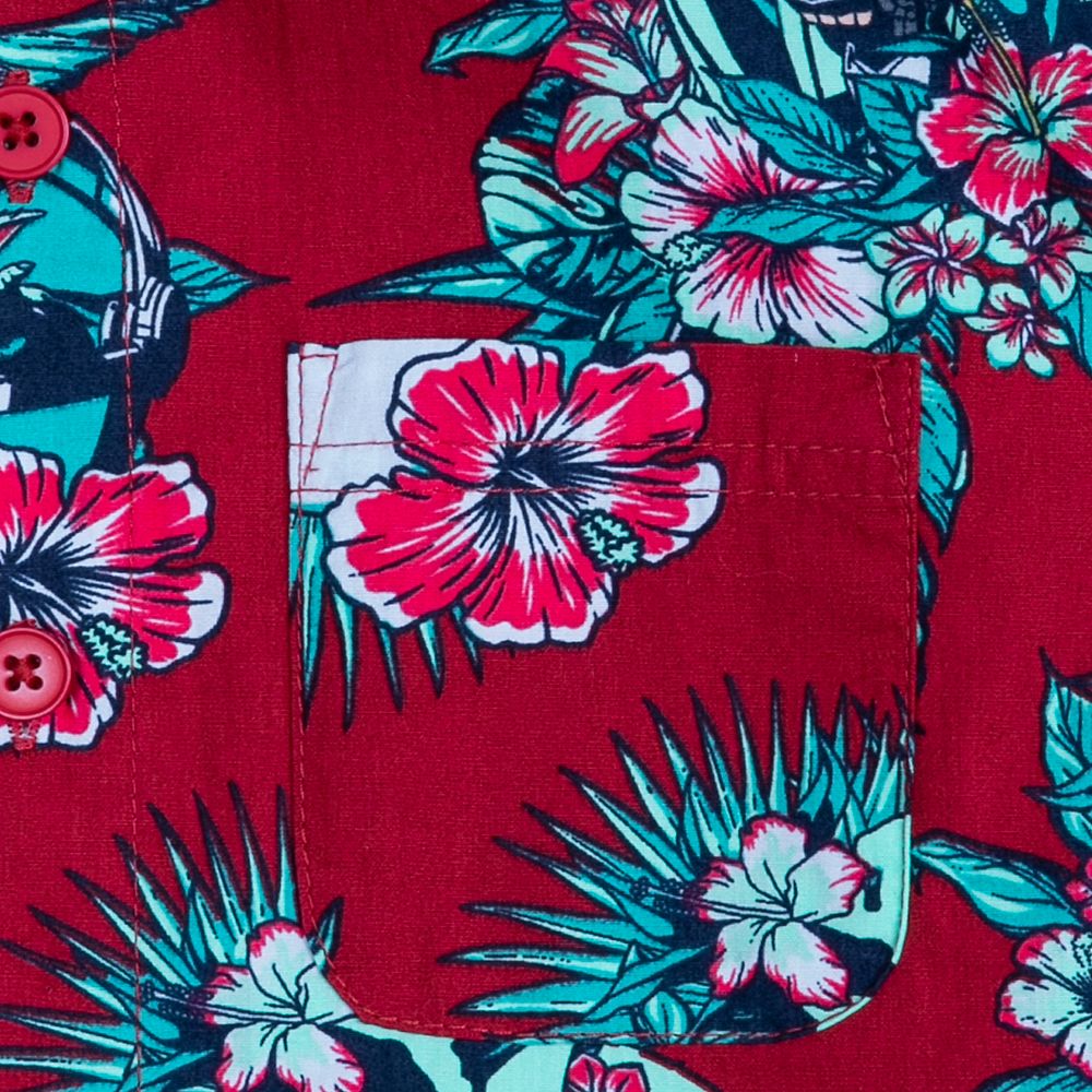 Grogu and Din Djarin Woven Shirt for Kids &ndash; Star Wars: The Mandalorian