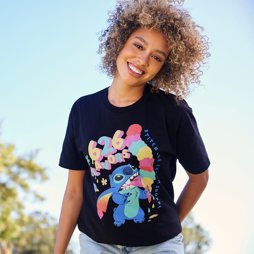 Stitch ''626 Flavors'' T-Shirt for Adults &ndash; Lilo & Stitch