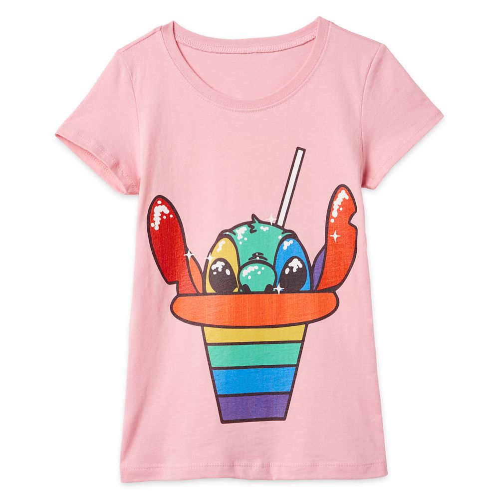 Stitch Rainbow Shave Ice T-Shirt for Girls &ndash; Lilo & Stitch