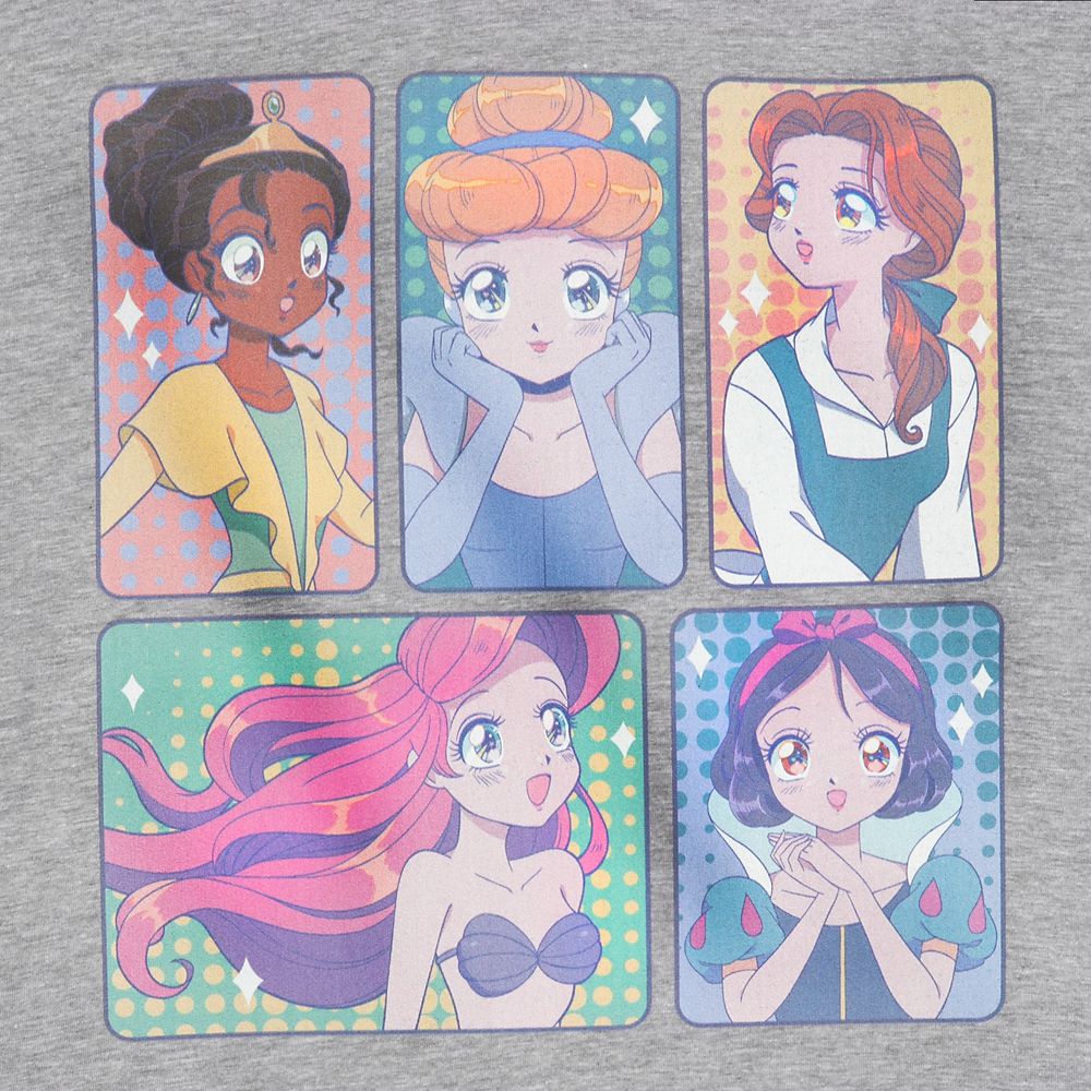 Disney Princess Anime T-Shirt for Adults
