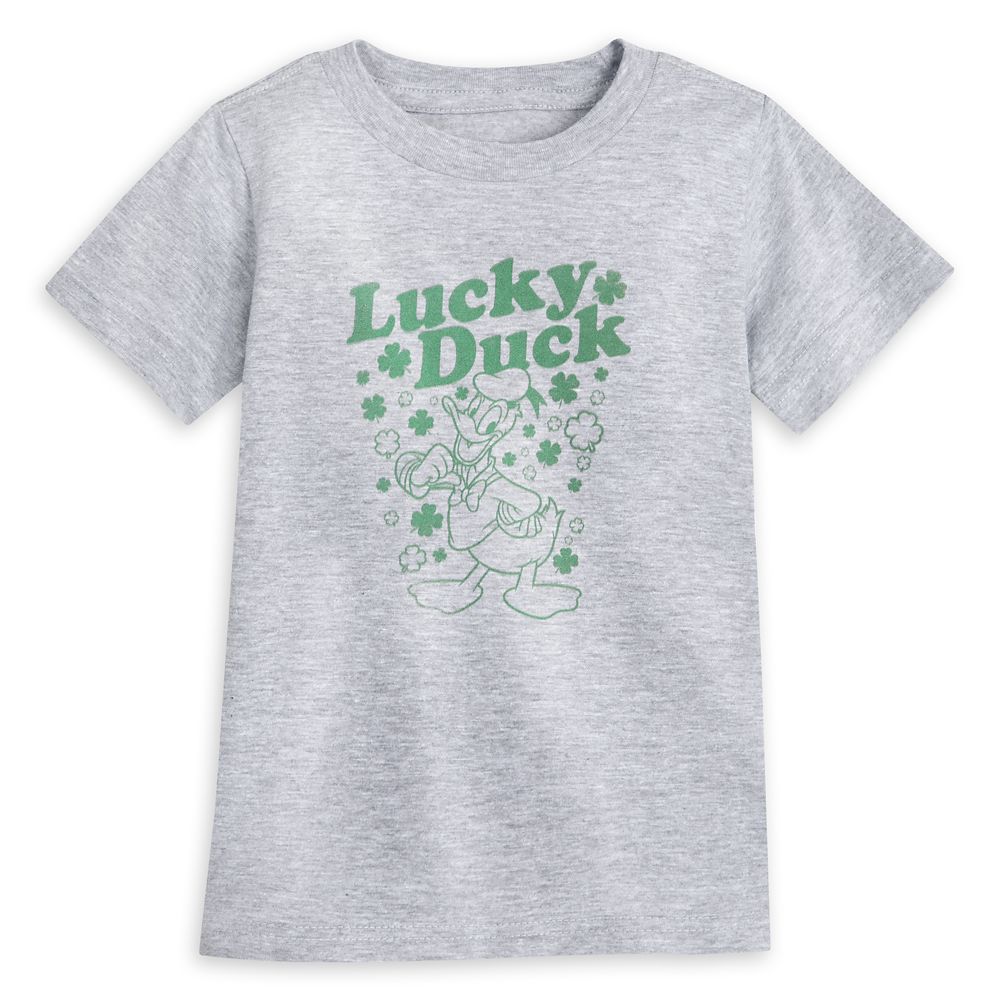 Donald Duck ''Lucky Duck'' T-Shirt for Kids – St. Patrick's Day
