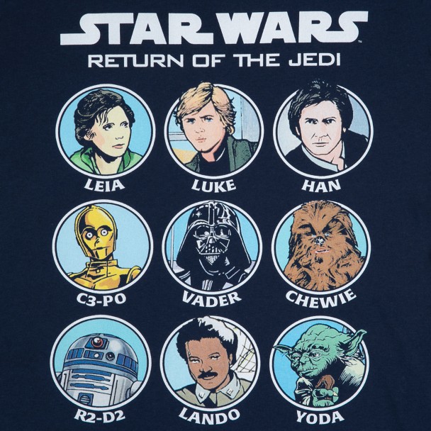 Star Wars: Return of the Jedi T-Shirt for Adults | Disney Store Star Wars: Return of the Jedi T-Shirt for Adults | Disney Store