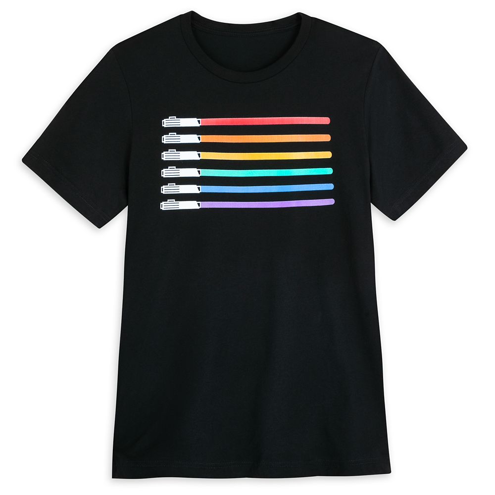 LIGHTSABER Pride T-Shirt for Adults  Star Wars Pride Collection Official shopDisney