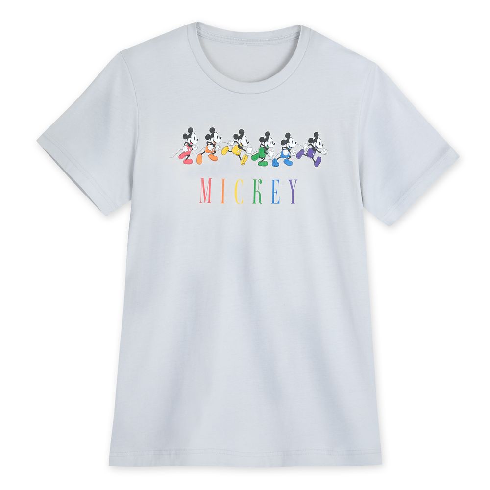 Mickey Mouse Pride T-Shirt for Adults Disney Pride Collection