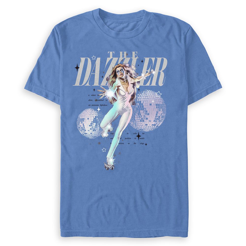 Dazzler T-Shirt for Adults  Blue Official shopDisney