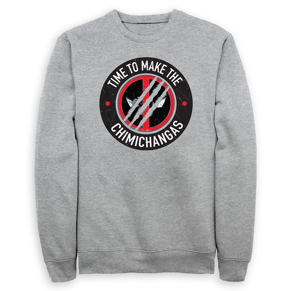 Deadpool ''Time to Make the Chimichangas'' Sweatshirt for Adults Deadpool & Wolverine Official shopDisney