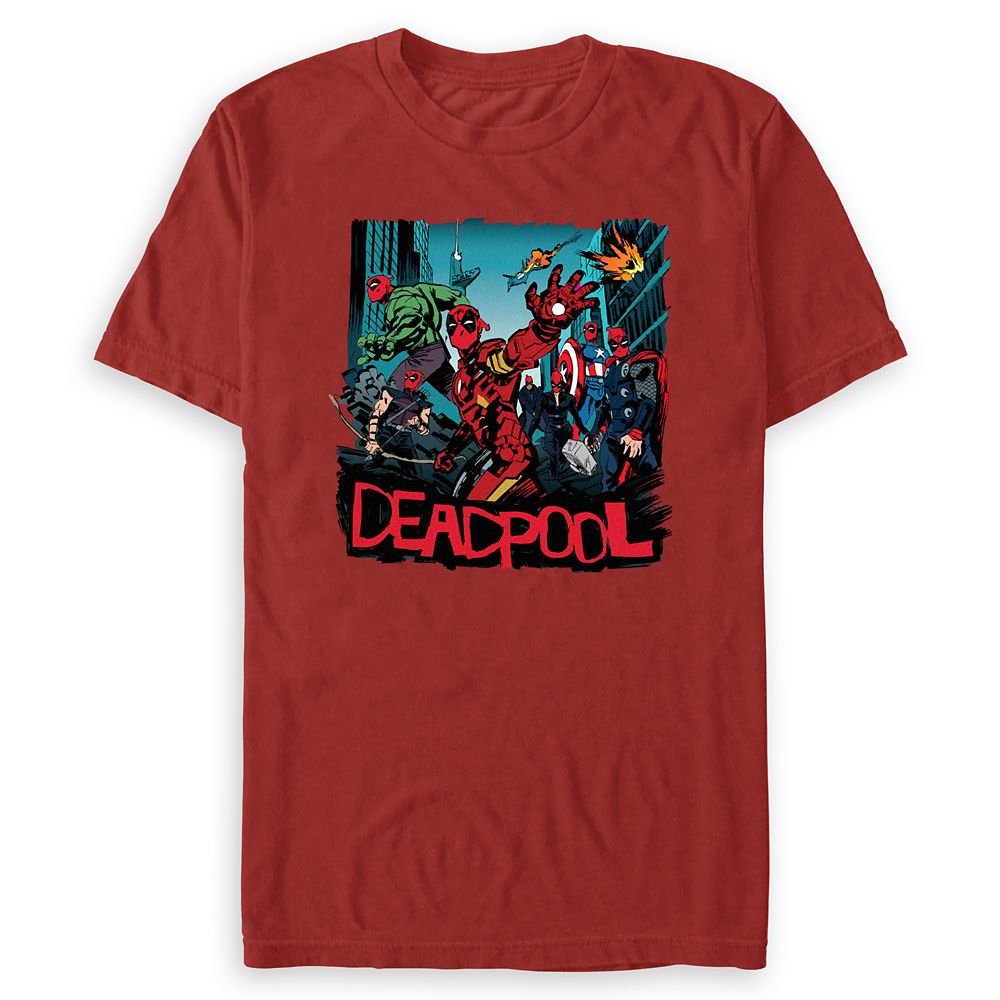 Deadpool Avengers T-Shirt for Adults Official shopDisney