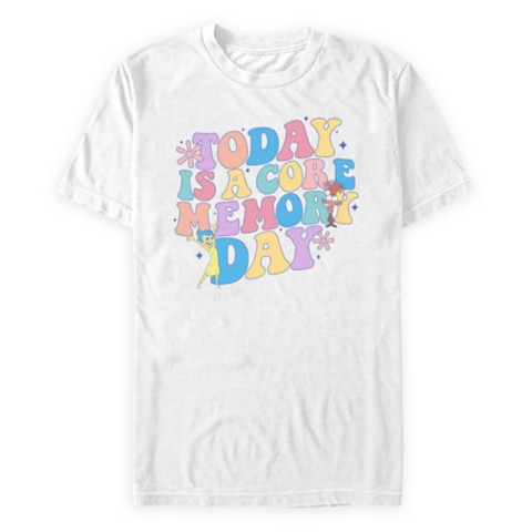 Футболки Disney Inside Out 2 ''Core Memory Day'' T-Shirt for Adults