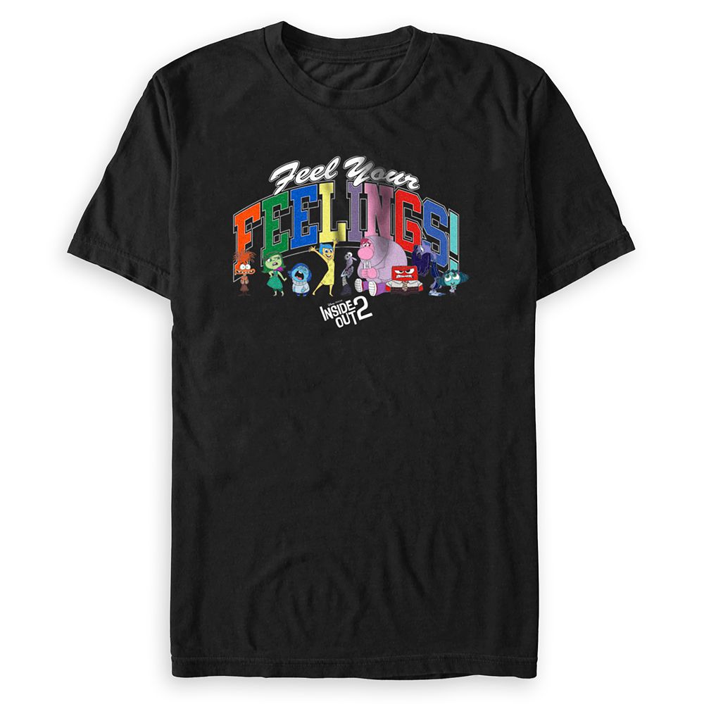 Inside Out 2 ''Feel Your Feelings!'' T-Shirt for Adults