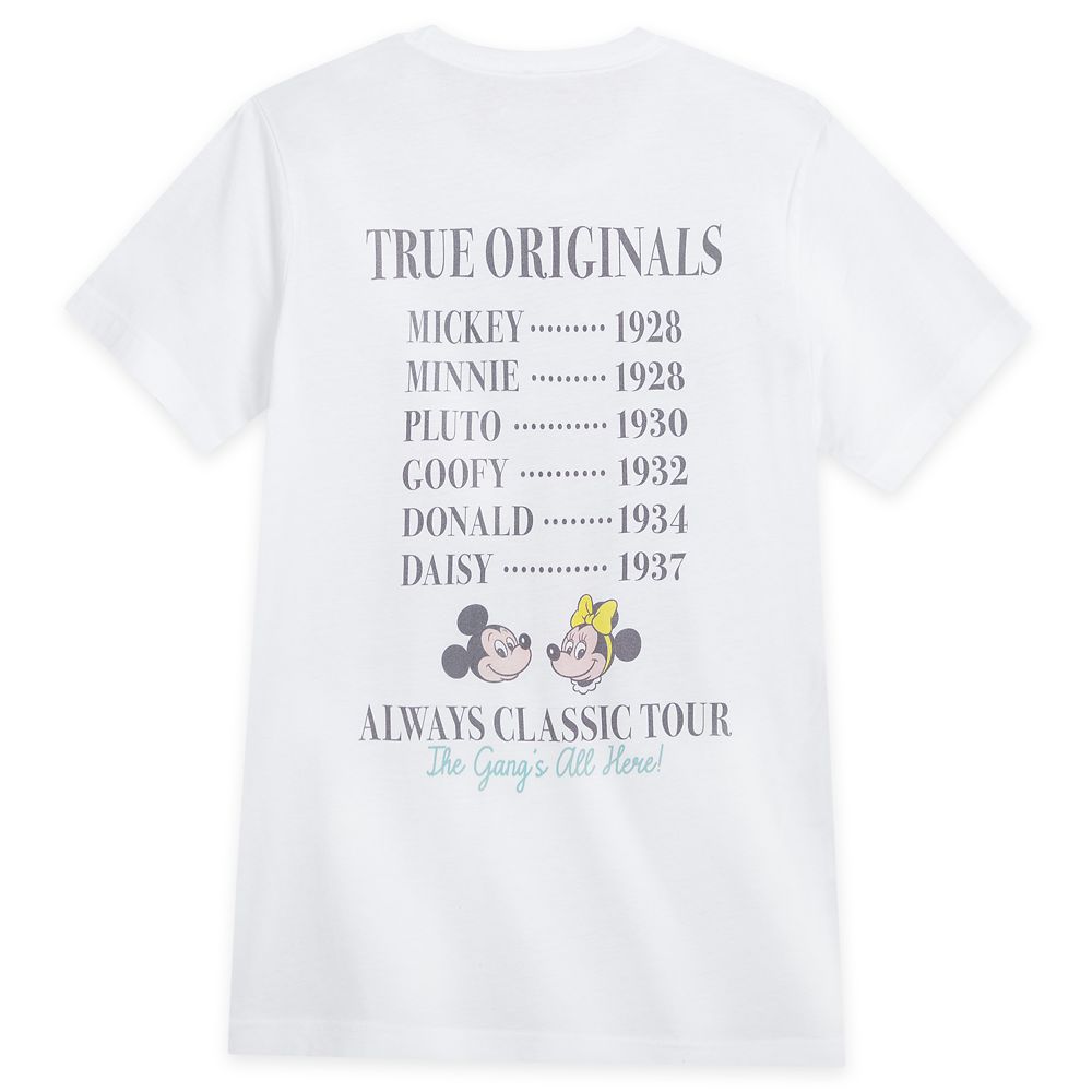 Mickey Mouse and Friends Tour T-Shirt for Adults