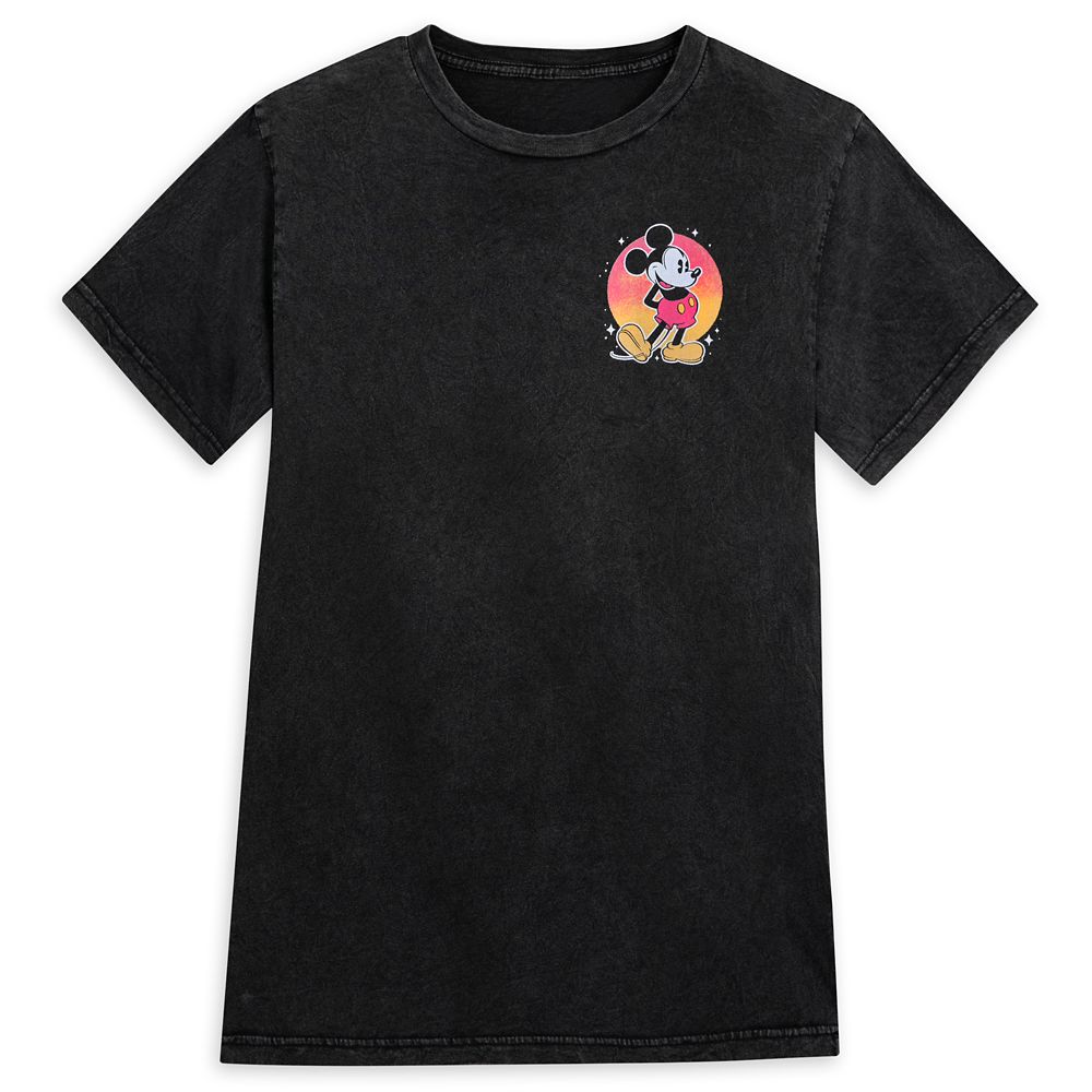 Mickey Mouse Mineral Wash T-Shirt for Adults