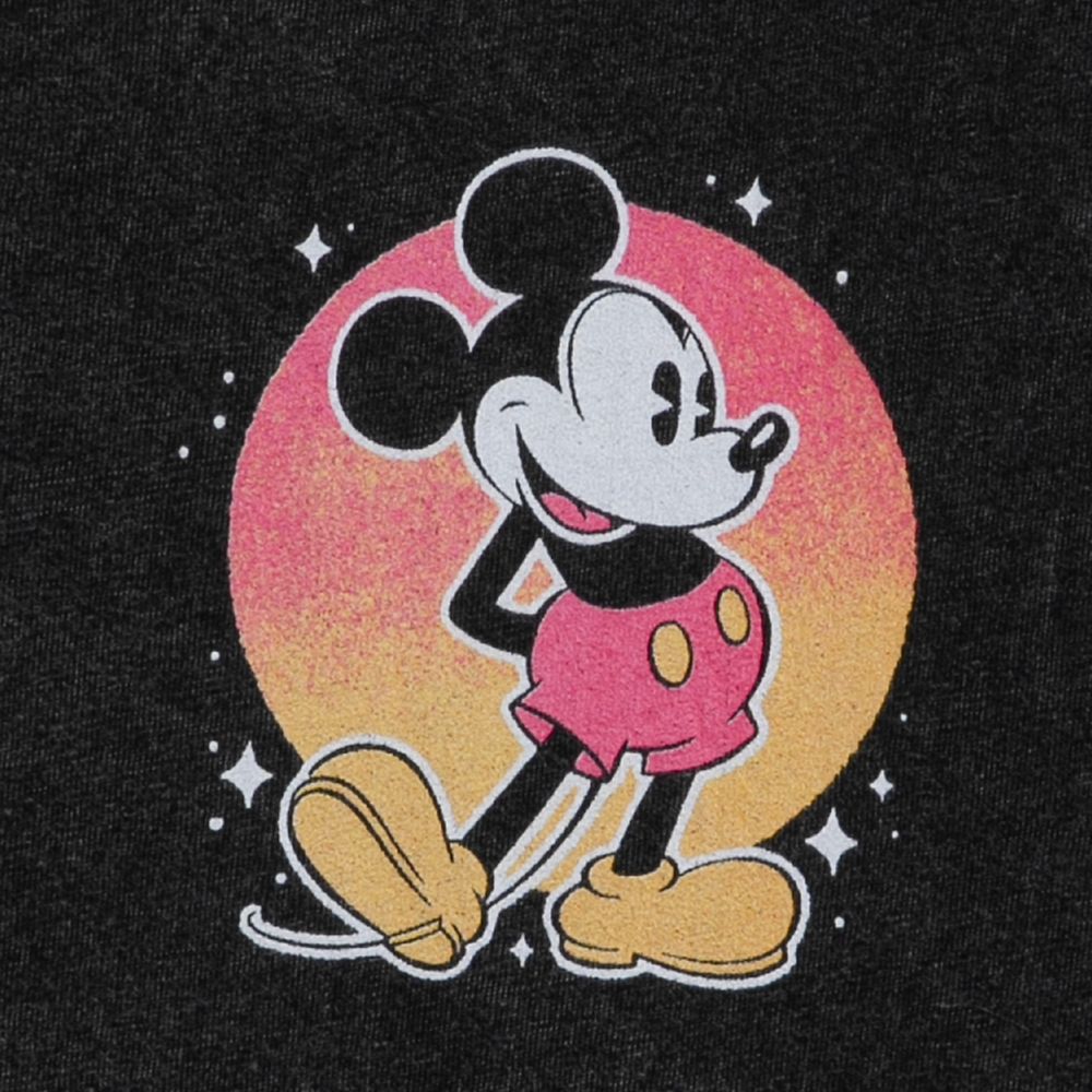 Mickey Mouse Mineral Wash T-Shirt for Adults