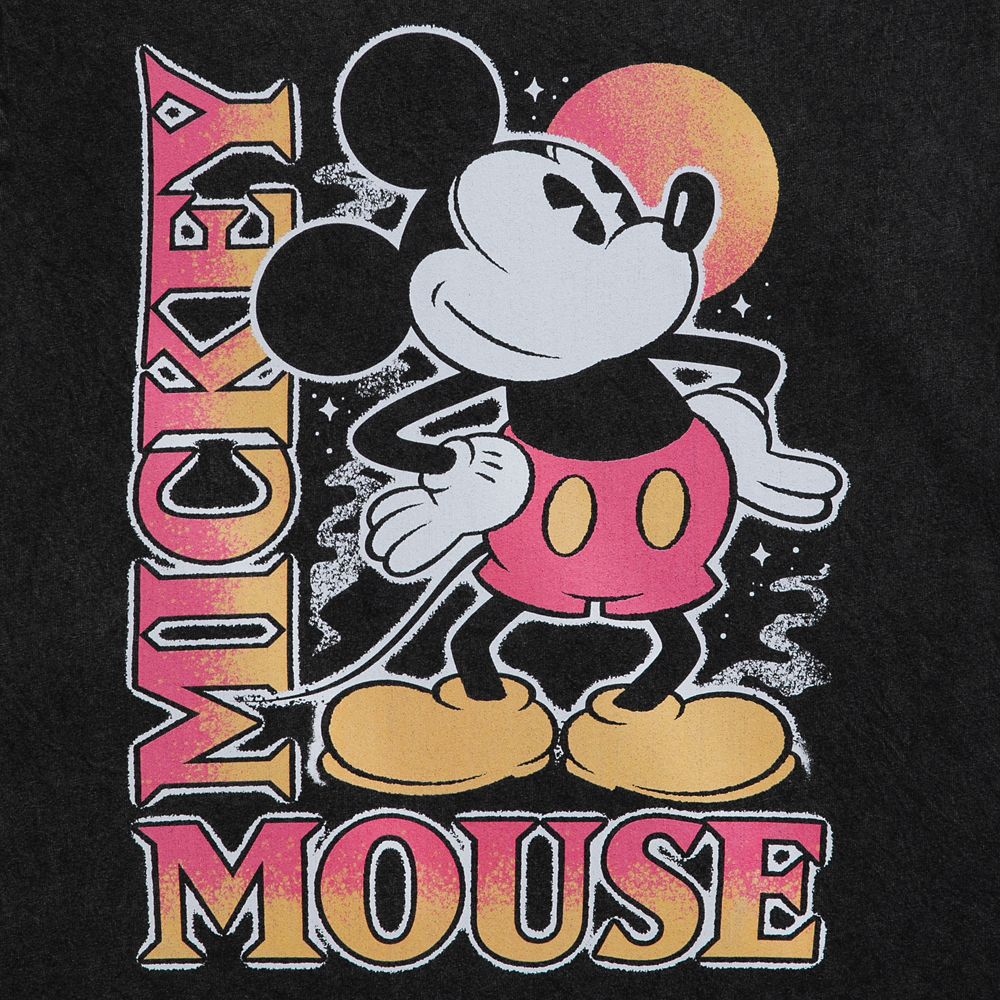 Mickey Mouse Mineral Wash T-Shirt for Adults