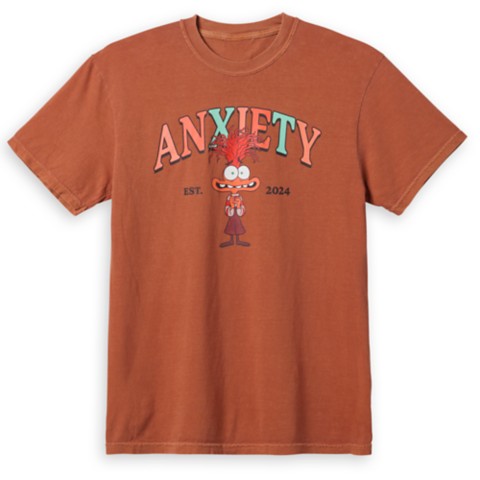 Футболки Disney Anxiety T-Shirt for Adults – Inside Out 2