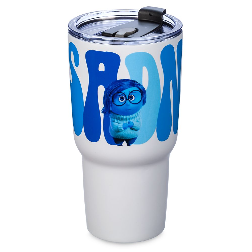 Sadness Stainless Steel Travel Tumbler - Inside Out 2