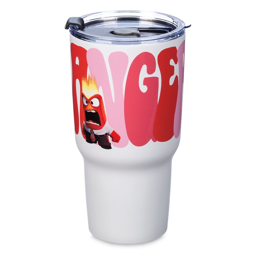 Anger Stainless Steel Travel Tumbler - Inside Out 2