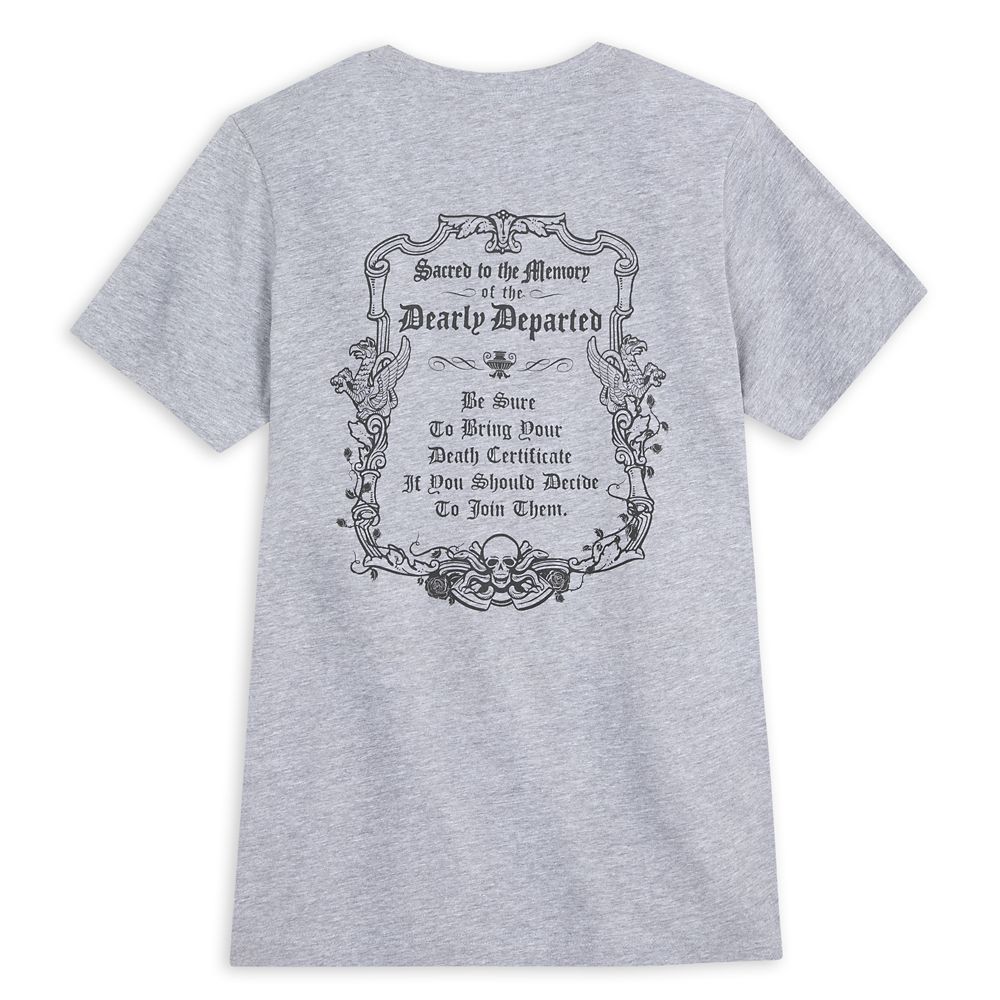 The Haunted Mansion Tombstone T-Shirt for Adults Official shopDisney