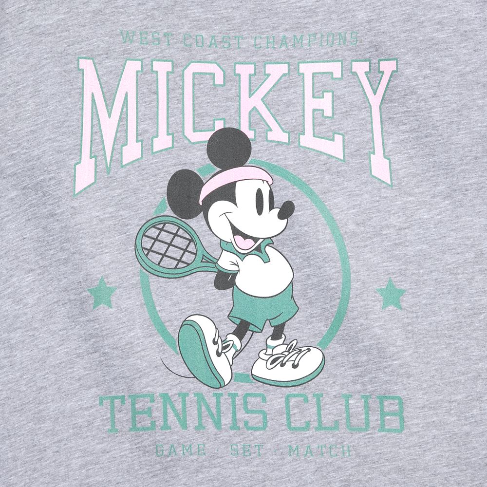 Mickey Mouse Tennis Club T-Shirt for Adults