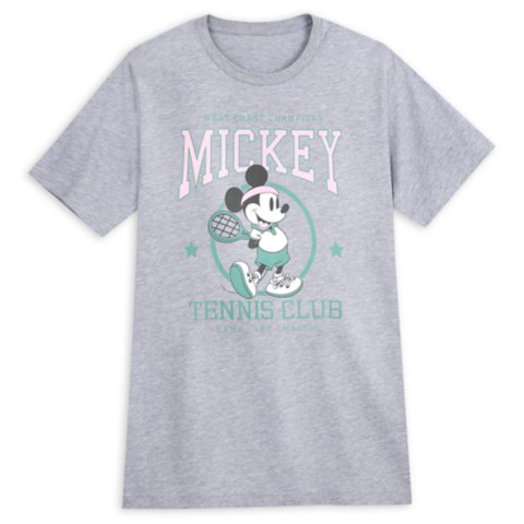 Футболки Disney Mickey Mouse Tennis Club T-Shirt for Adults