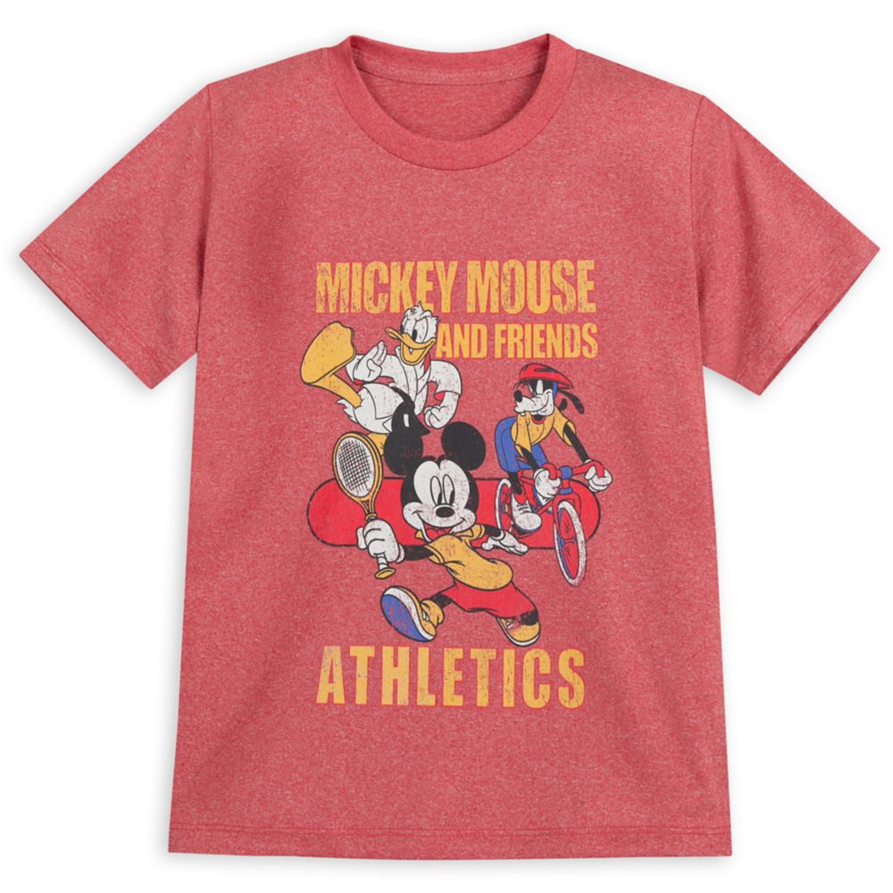 Mickey Mouse and Friends Athletics T-Shirt for Kids Official shopDisney