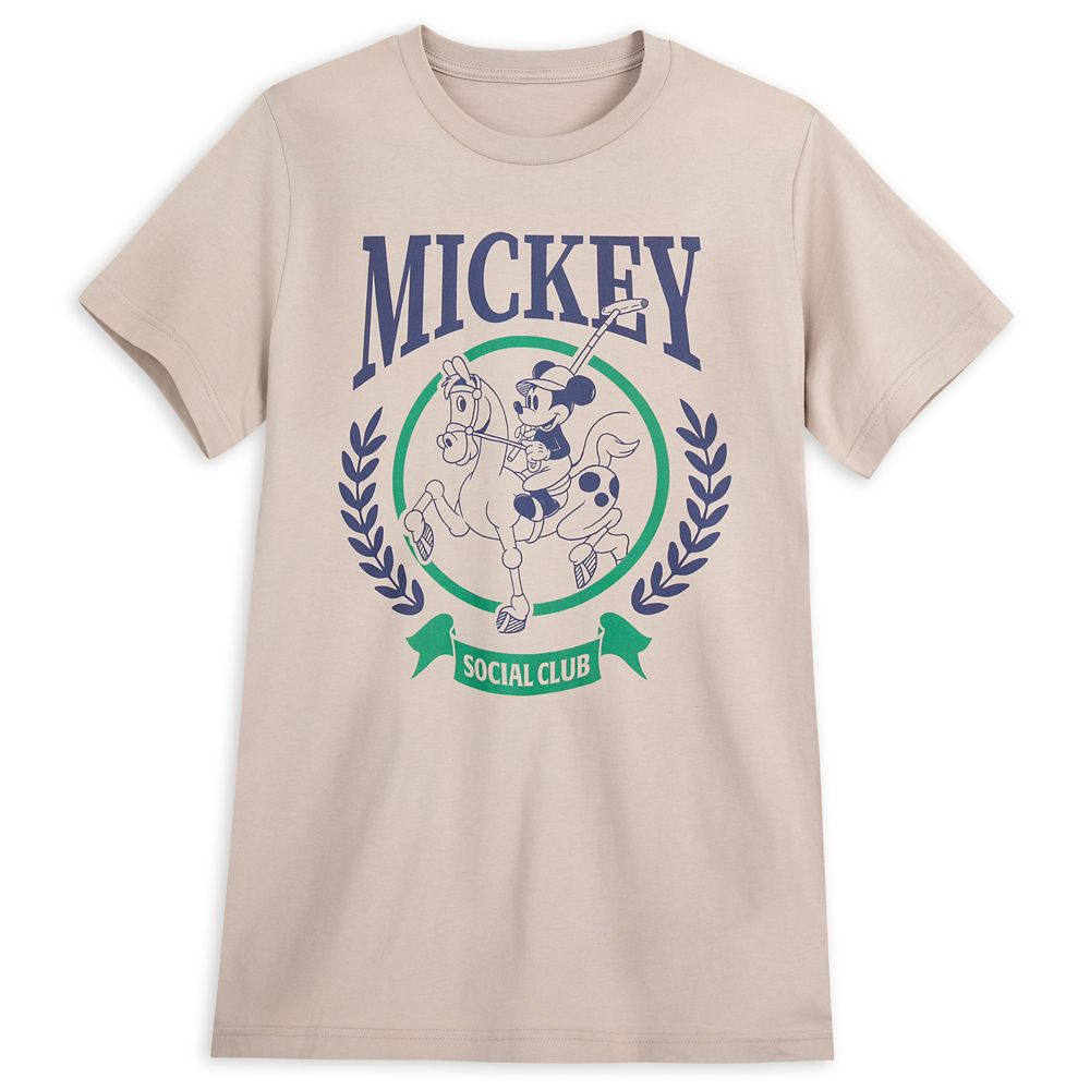 Mickey Mouse Social Club T-Shirt for Adults Official shopDisney