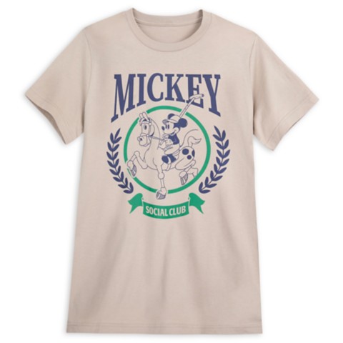 Футболки Disney Mickey Mouse Social Club T-Shirt for Adults