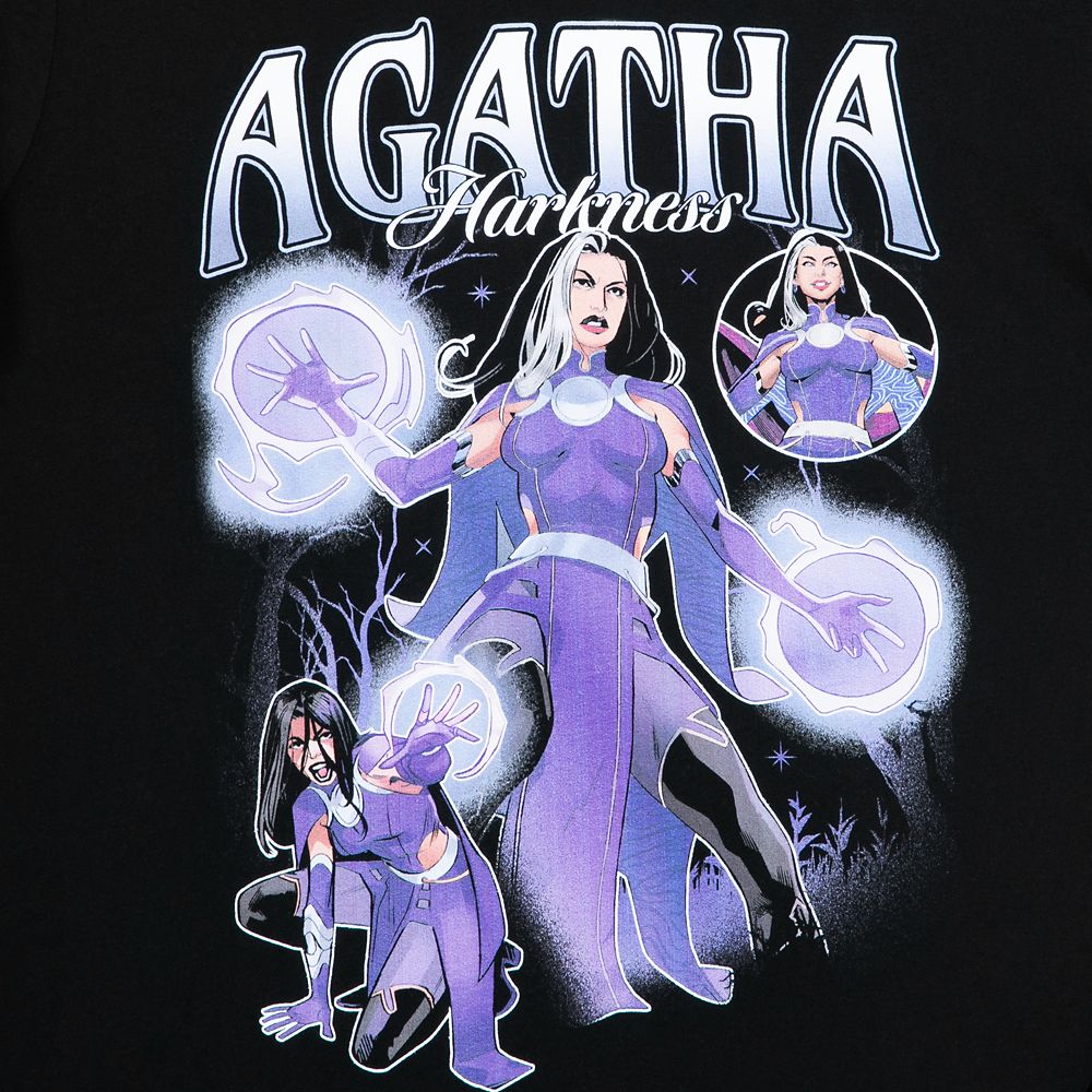 Agatha Harkness Comic Art T-Shirt for Adults