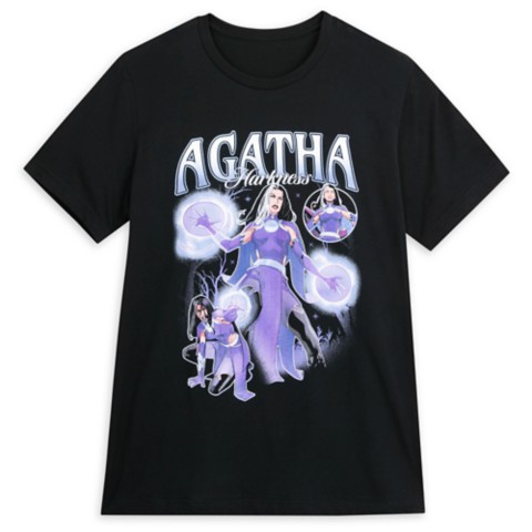 Футболки Disney Agatha Harkness Comic Art T-Shirt for Adults