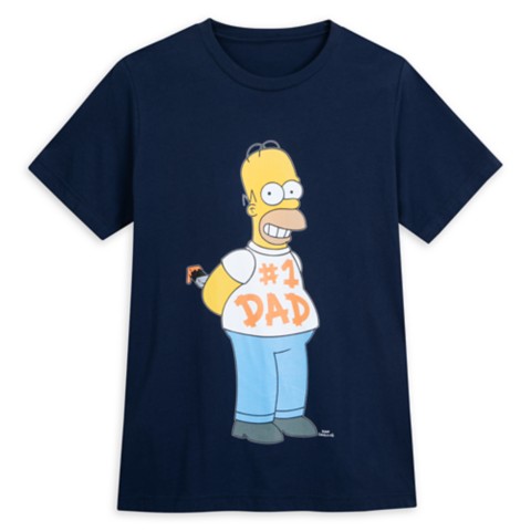 Мужские футболки Disney Homer Simpson T-Shirt for Adults – The Simpsons