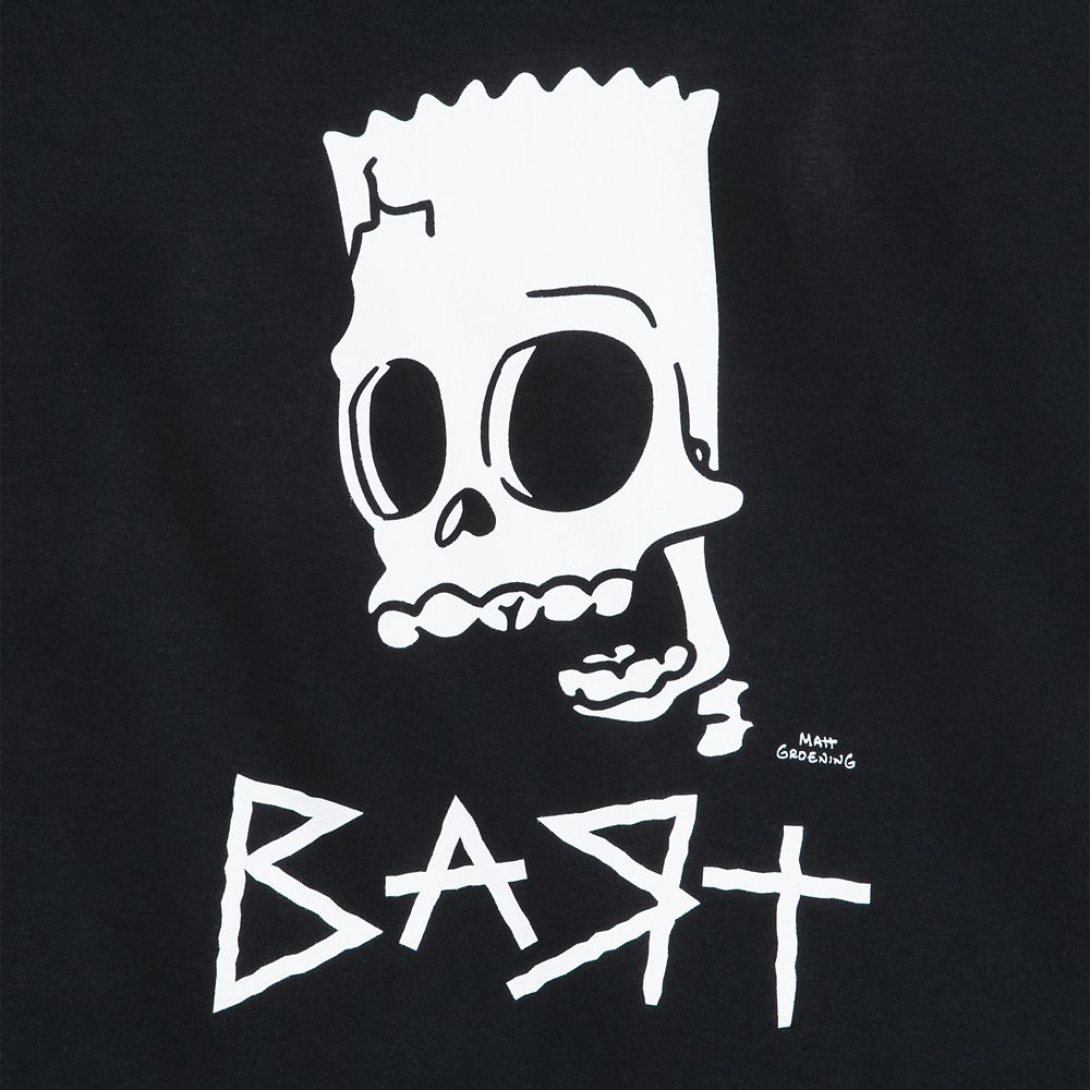 Bart Simpson Skull Halloween T-Shirt for Adults - The Simpsons Treehouse of Horror