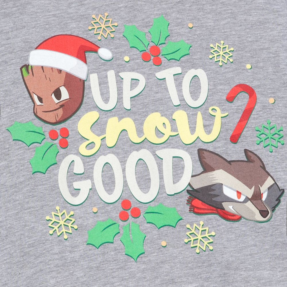 Groot and Rocket Holiday T-Shirt for Kids &ndash; Guardians of the Galaxy