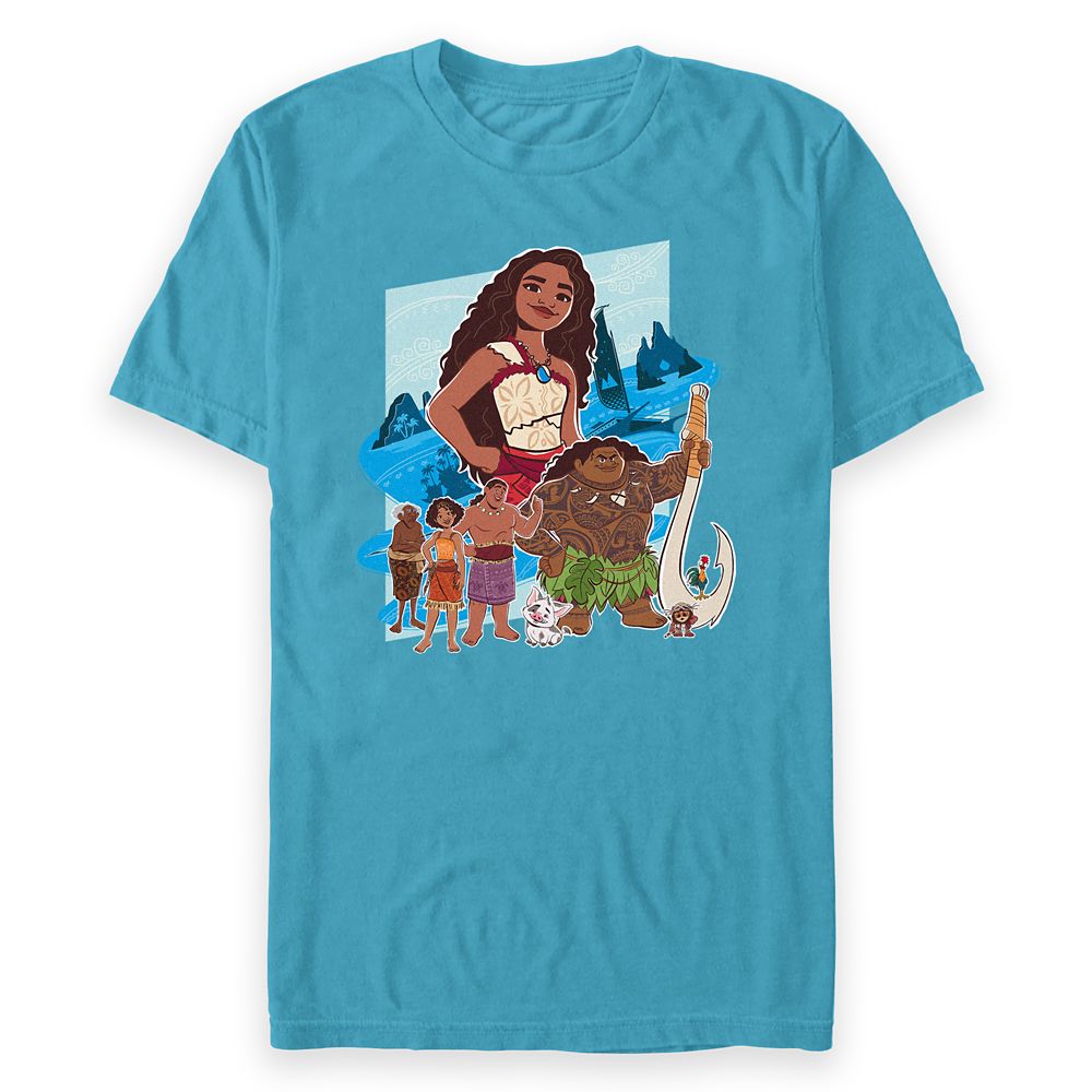 Moana 2 Cast T-Shirt for Adults