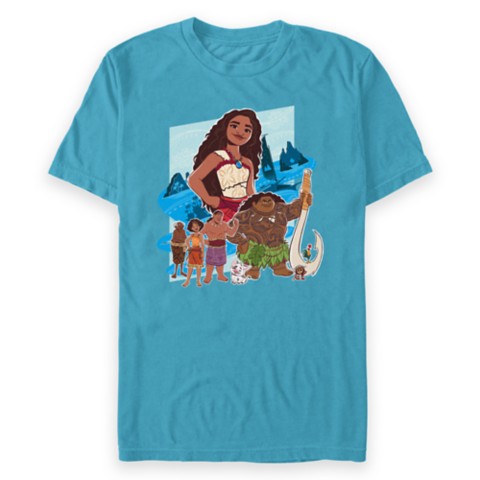 Футболки Disney Moana 2 Cast T-Shirt for Adults