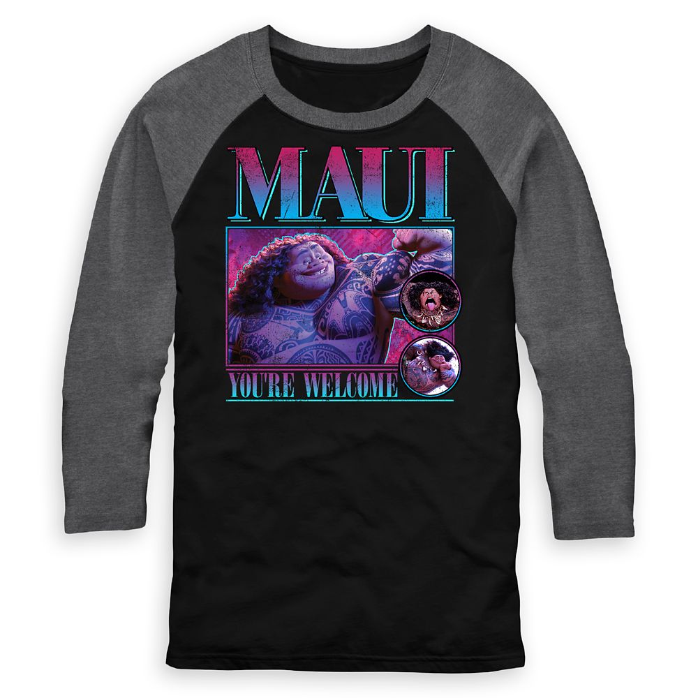 Maui Raglan Long Sleeve T-Shirt for Adults – Moana 2